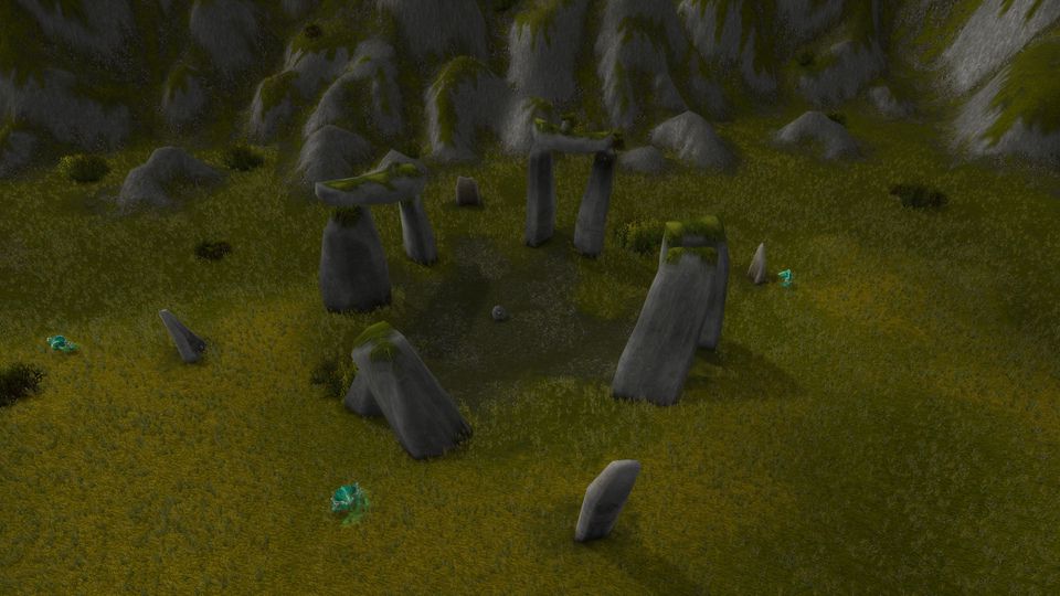 The Circle of East Binding, one of the standing stones tied to Myzrael's prison