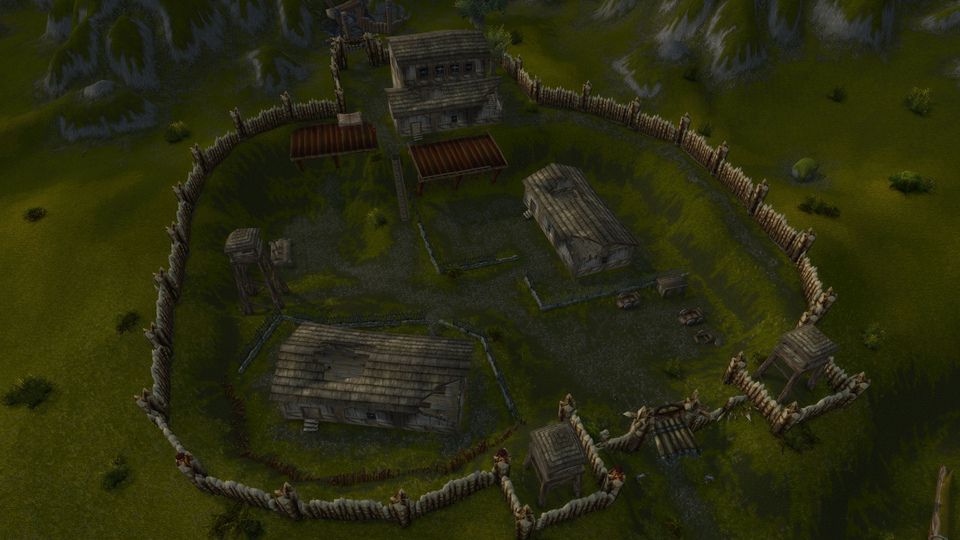 Hammerfall, the Horde outpost in the east