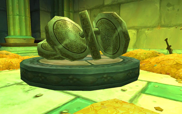 The Discs of Norgannon, which Archaedas guards