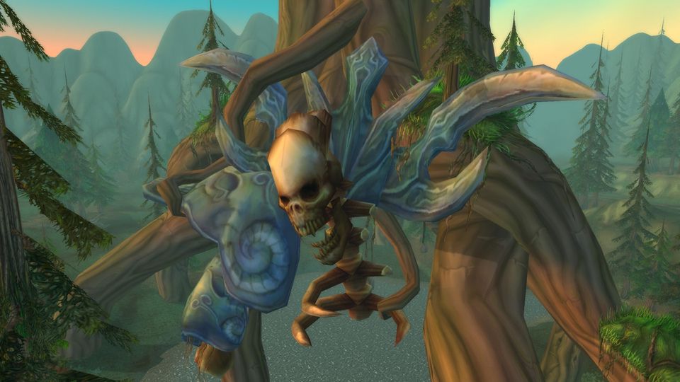 Archimonde's bones on Mount Hyjal