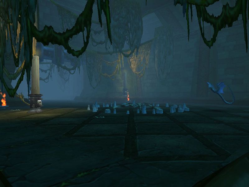 The Sanctum of the Fallen God, the altar room where the ritual takes place