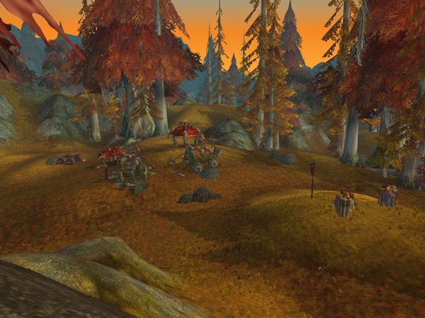 Valormok, the Horde camp on the western edge