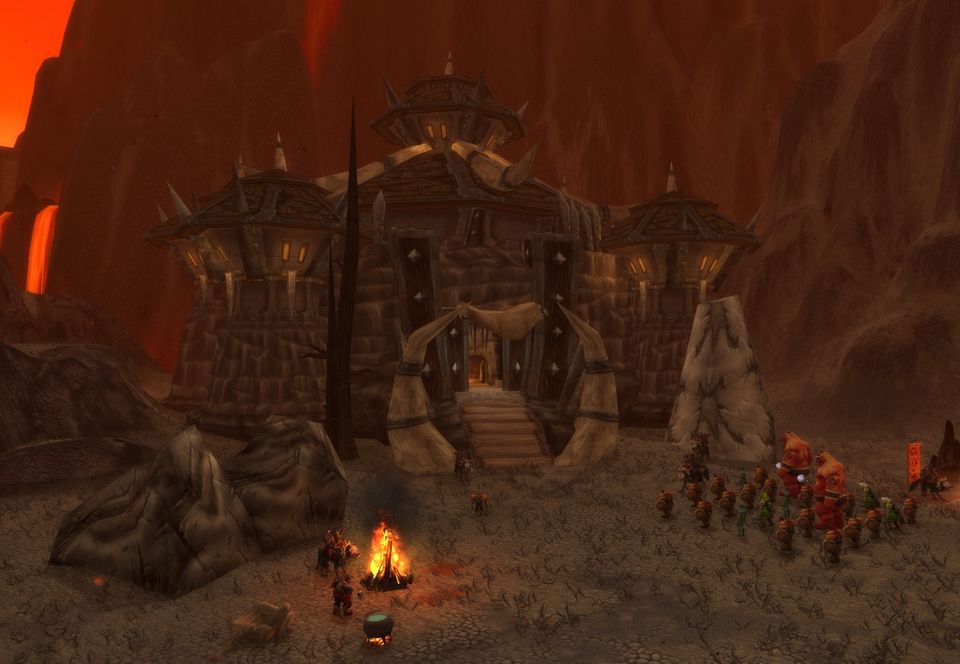 Blackrock Stronghold in the Burning Steppes