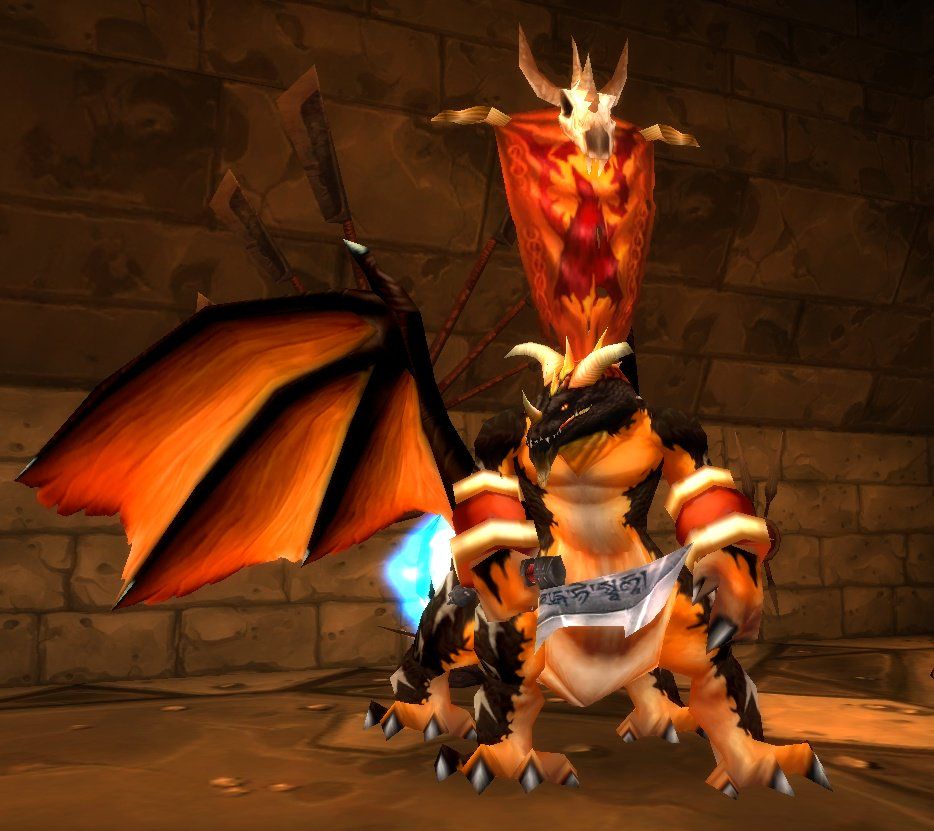General Drakkisath, the last boss of Upper Blackrock Spire