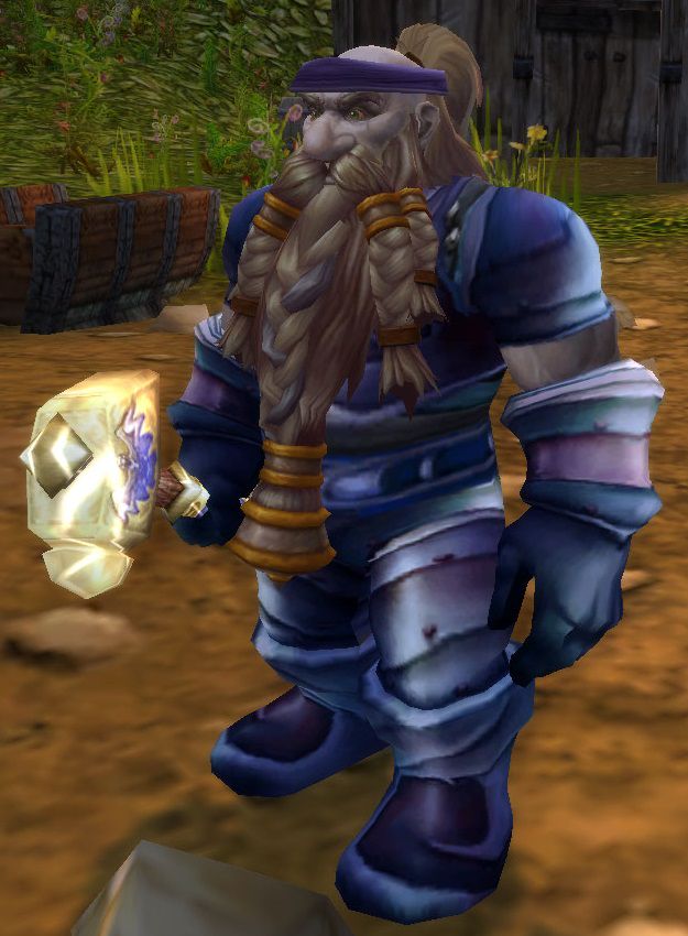 Galvan the Ancient, the old master of the Mithril Order in Stranglethorn Vale