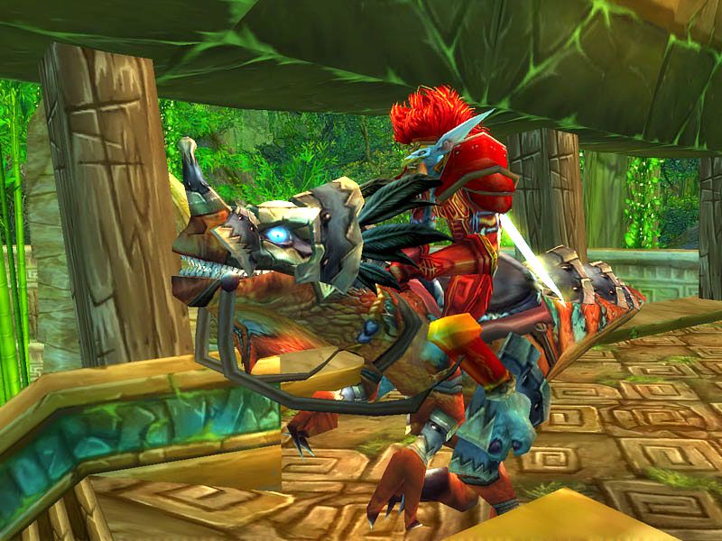 Bloodlord Mandokir, whose level-ups Jin'do congratulates