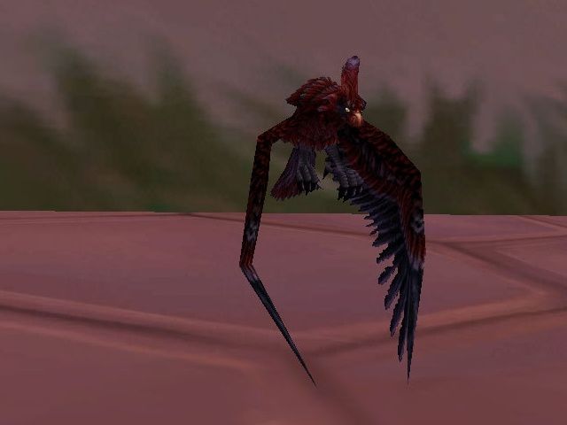 The Blood Parrot summoned by the Bloodsail Admiral's Hat