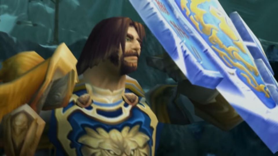 Bolvar at the Wrath Gate in Wrath of the Lich King