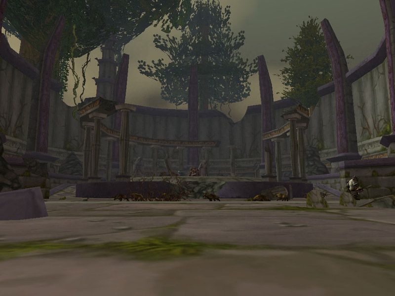 Gordok's Seat, the king's court where Cho'Rush stands at his side