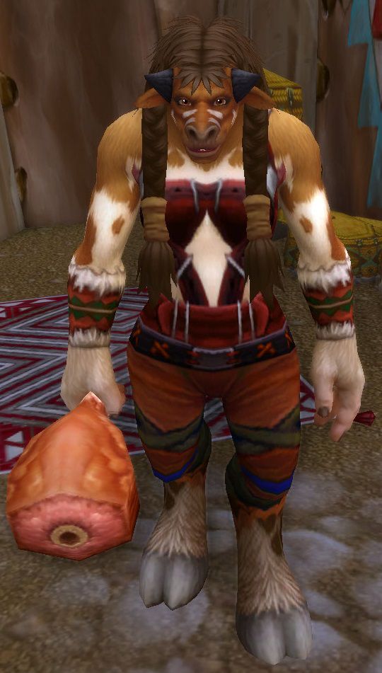 Aska Mistrunner, the cooking trainer on High Rise in Thunder Bluff