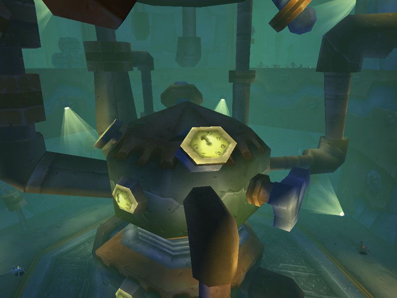The Engineering Labs, where the Crowd Pummeler stands guard