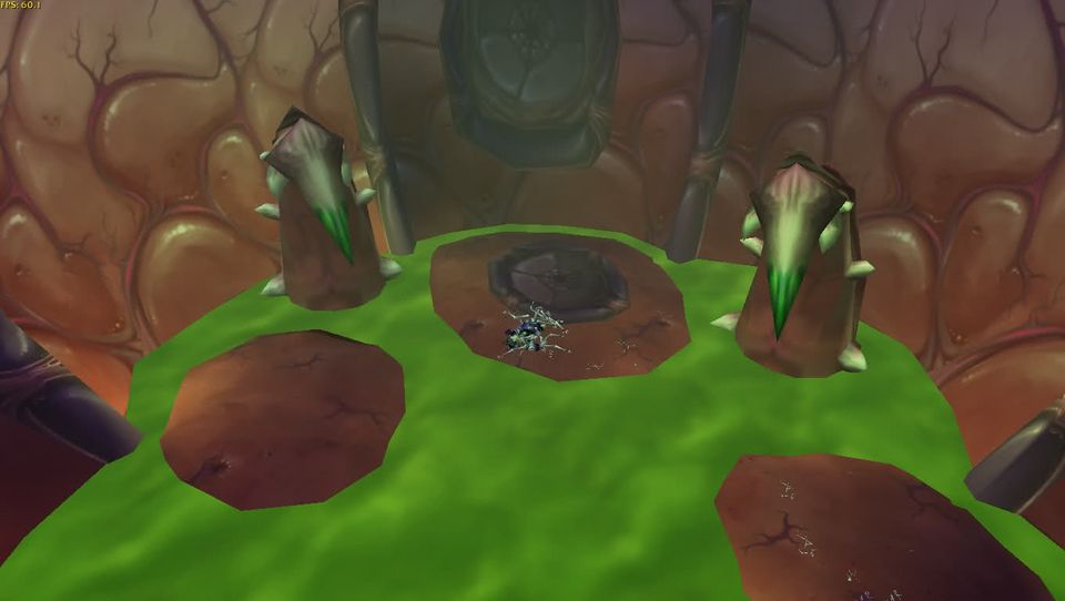 Inside C'Thun's stomach