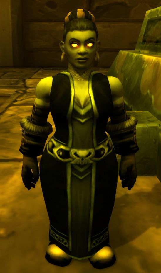 A Dark Iron priestess of Thaurissan