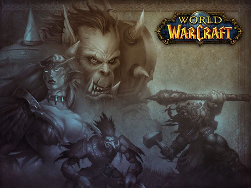 The Kalimdor loading screen from the original game