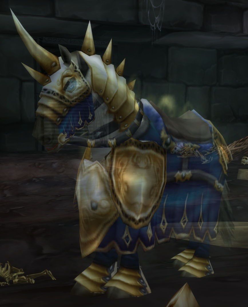 Darkreaver's Fallen Charger, the horse paladins redeem