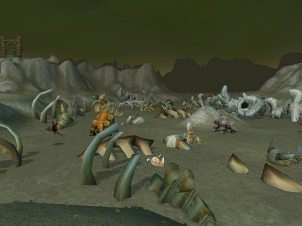 Giant bones in the Kodo Graveyard