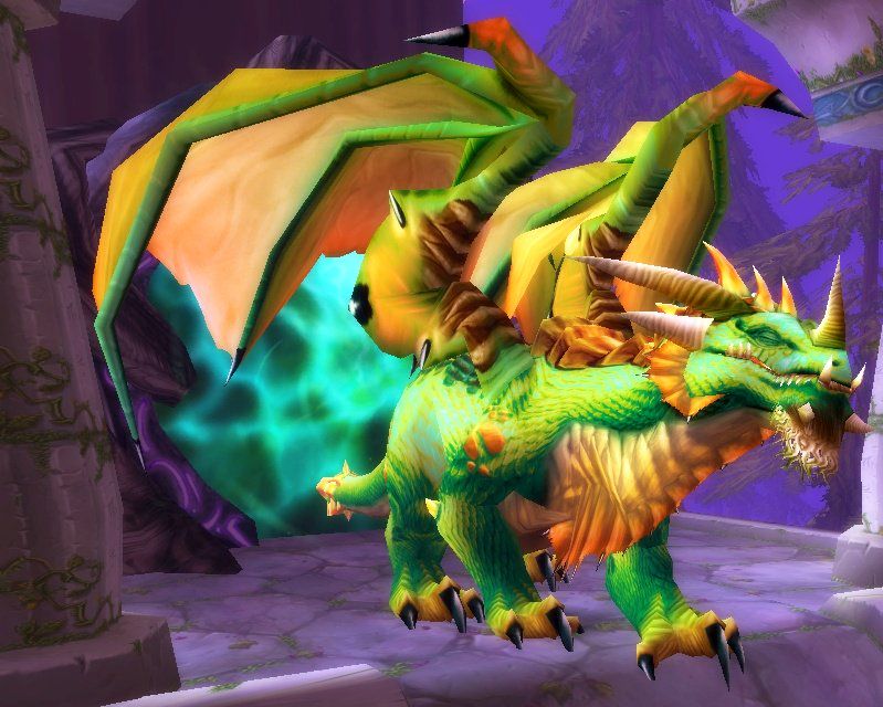Ysondre, one of the four Emerald Dragons