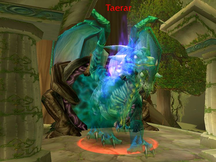 Taerar at his portal