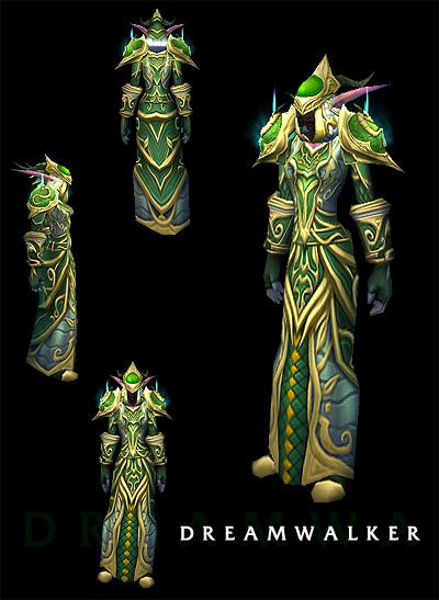 Dreamwalker Raiment, the Tier 3 druid set