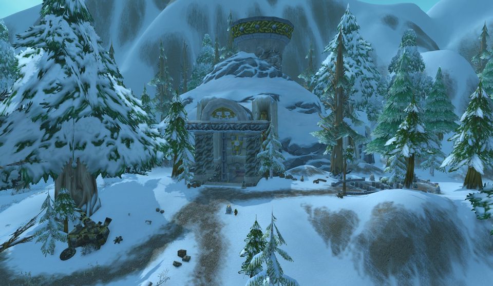 Anvilmar, the starting hall of dwarves and gnomes in Coldridge Valley