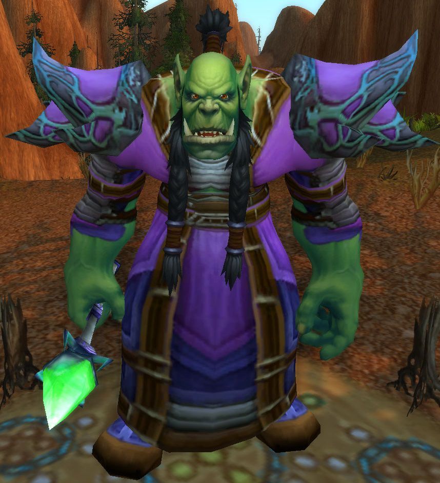 Hgarth, the Horde's artisan enchanter at Sun Rock Retreat