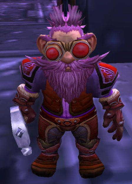 Tinkmaster Overspark, the Gnomish engineering trainer in Ironforge