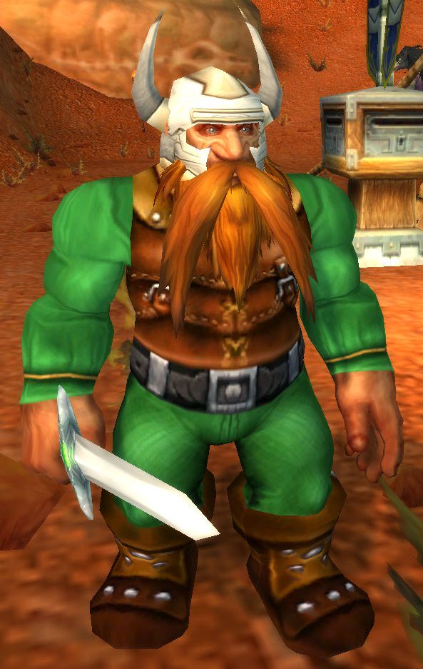 Baelog, who led the brothers into Uldaman