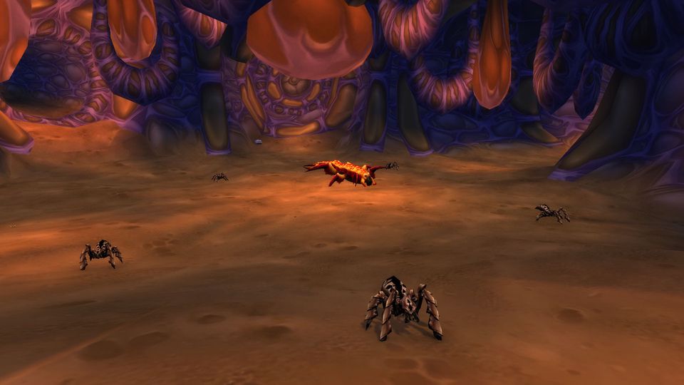 Fankriss's lair at the bottom of the hive