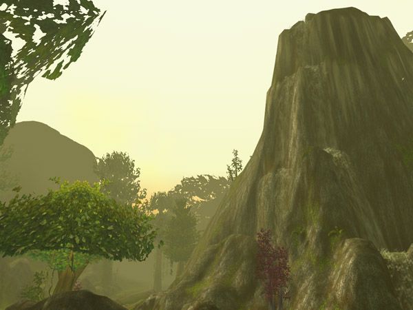 The Twin Colossals in northwestern Feralas