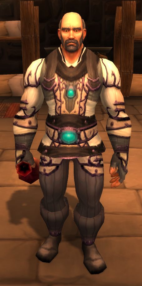 Doctor Gustaf VanHowzen, who runs the Alliance version of Triage at Theramore