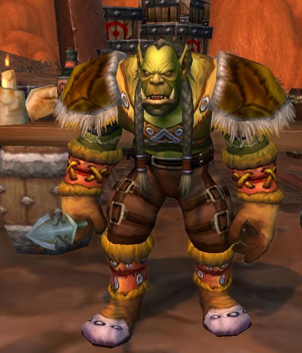 Doras, the wind rider master atop the tower in Orgrimmar