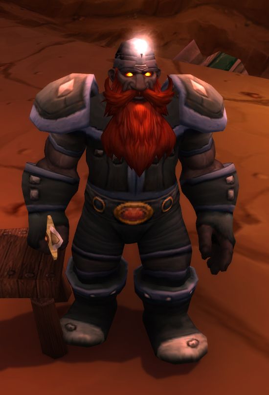 A Shadowforge Geologist, one of Galgann's guards