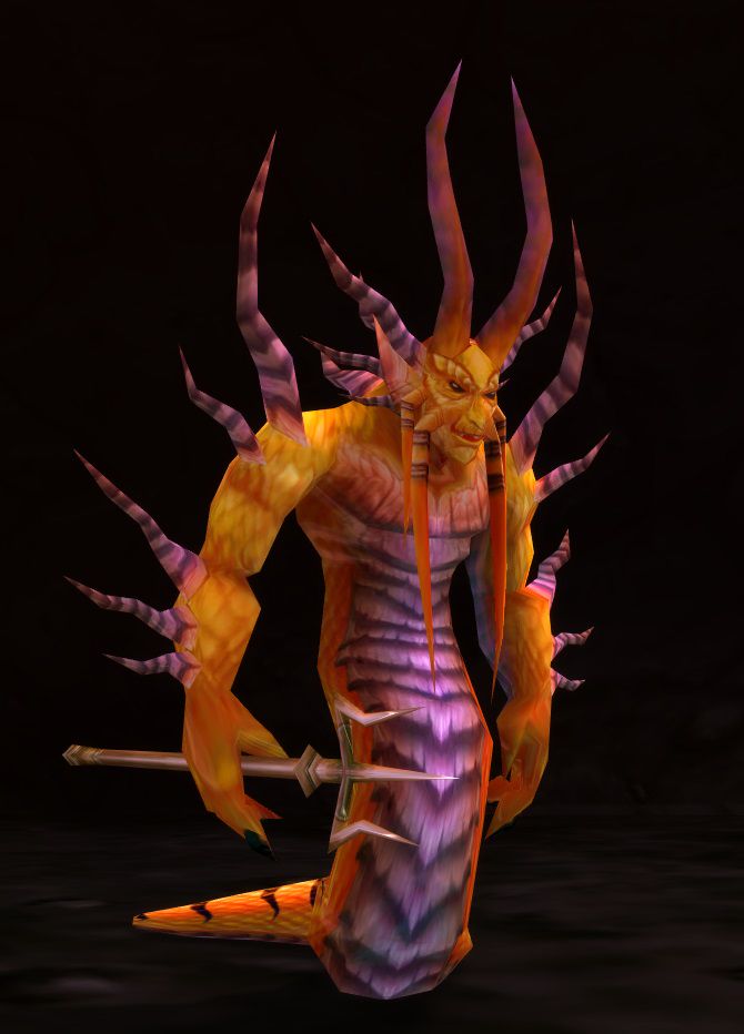 A Flamewaker, the kind of guard who fights beside Gehennas