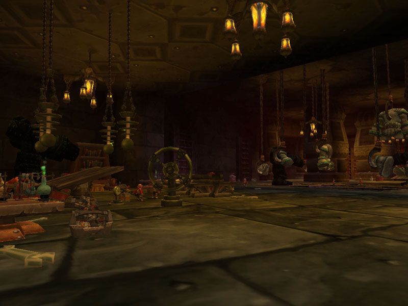 The Manufactory, where Argelmach's golems are assembled