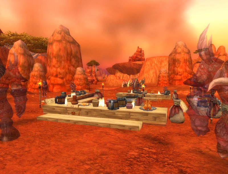 The feast outside Orgrimmar