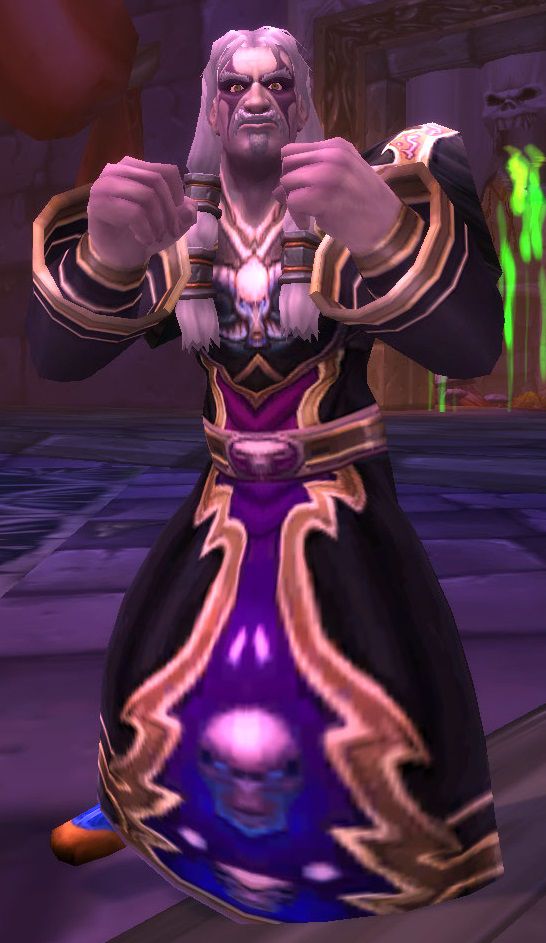 Noth the Plaguebringer, who guards the Plague Quarter before Heigan
