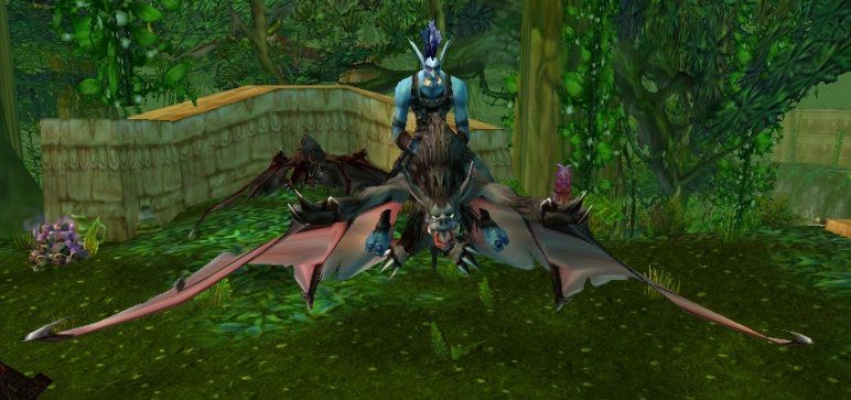 A Gurubashi Bat Rider, the firebombers of her second phase