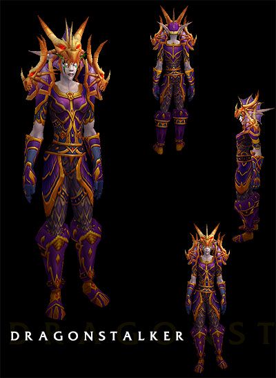 Dragonstalker Armor, the Tier 2 hunter set