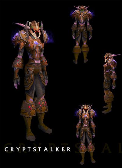 Cryptstalker Armor, the Tier 3 hunter set