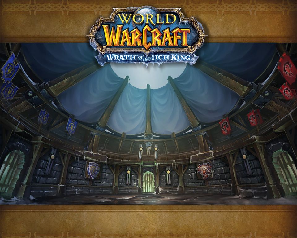 The Trial of the Crusader loading screen. He worked on its Faction Champions encounter.