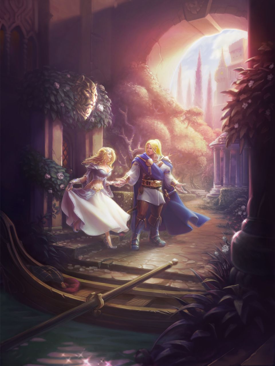 Jaina and Arthas, from World of Warcraft: Chronicle
