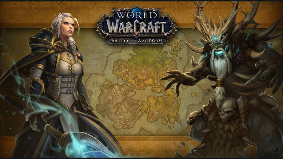 The Kul Tiras loading screen from Battle for Azeroth, for which Hayes wrote music