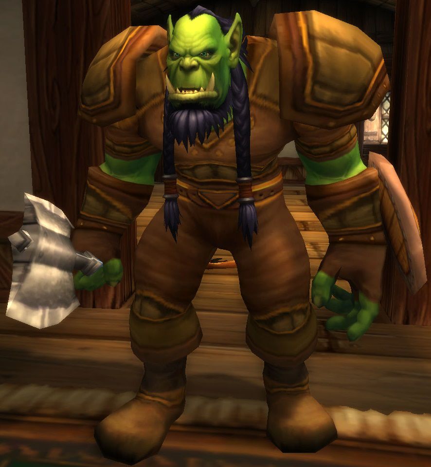 Thrall, who sends players after Jergosh in the Hidden Enemies chain