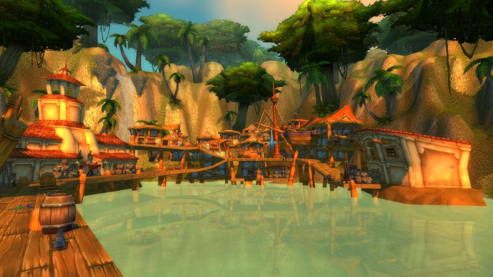 Booty Bay, the goblin port Staats built in Stranglethorn Vale
