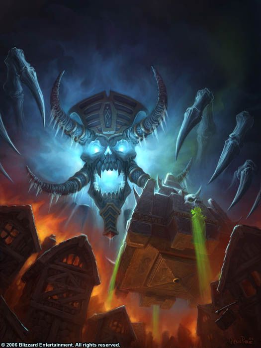 Kel'Thuzad, art by Glenn Rane