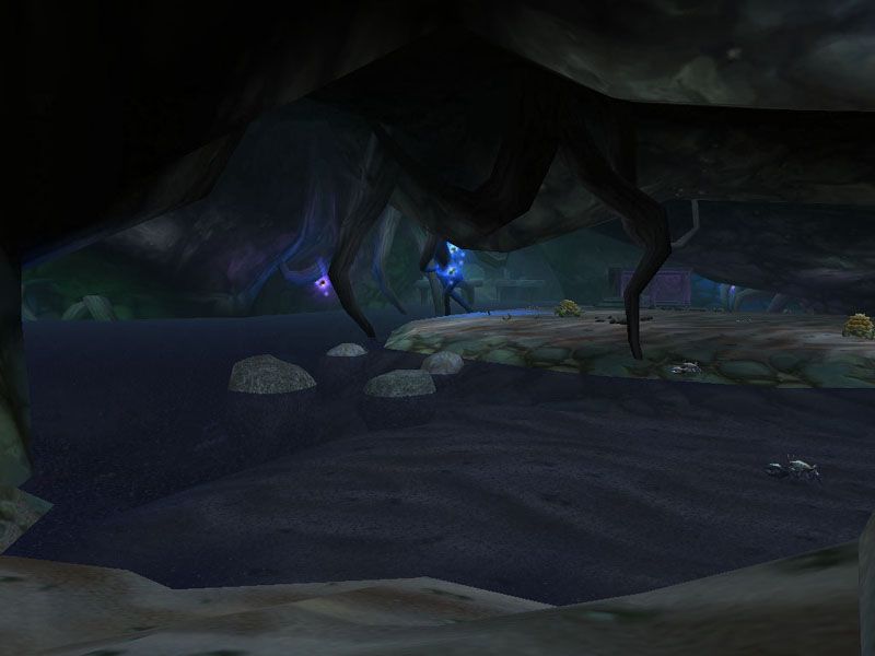 The Pool of Ask'ar, from which the passages to Sarevess's cove lead