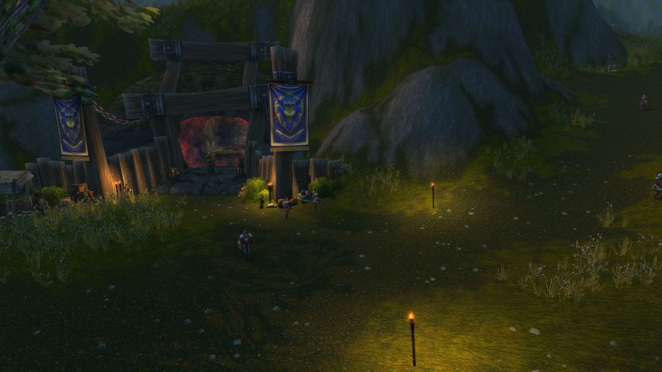 Refuge Pointe, Stromgarde's last outpost in the Arathi Highlands