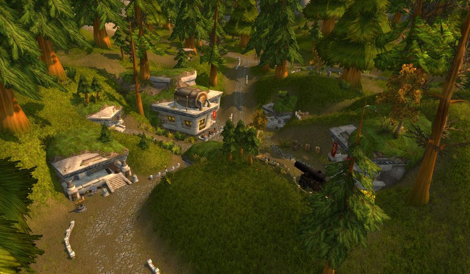 The town of Thelsamar on the western shore