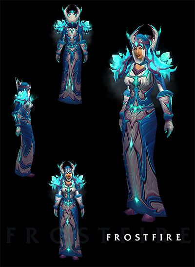 Frostfire Regalia, the Tier 3 mage set