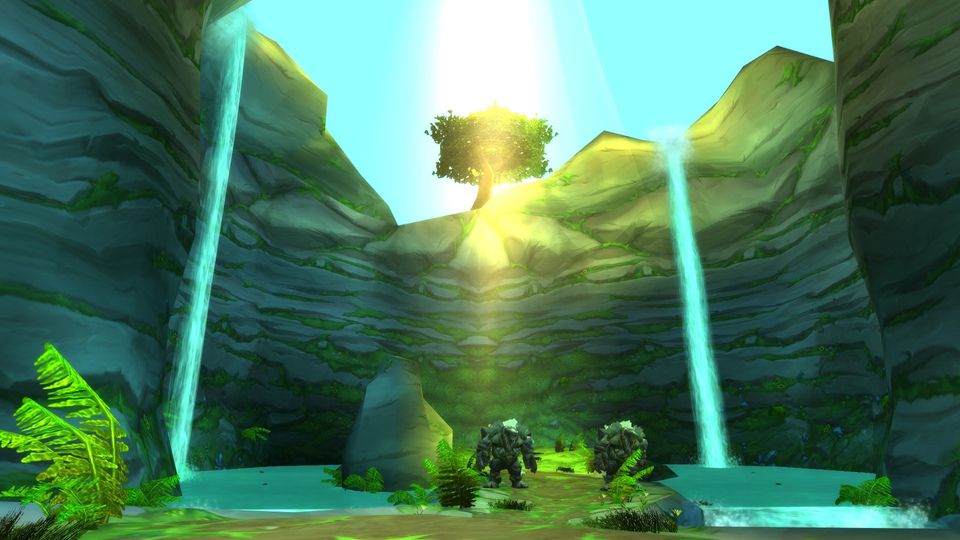 Zaetar's Grave, the green and peaceful chamber where Princess Theradras waits